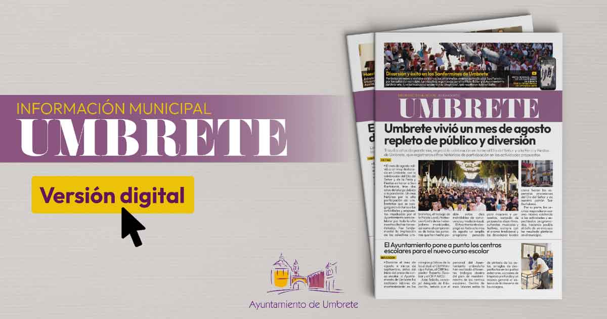 Revista de información municipal de Umbrete